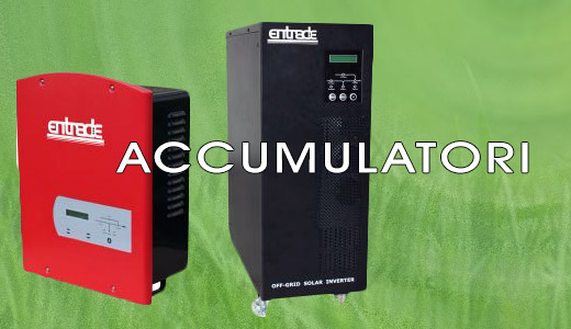 Inverter accumulatori batterie Ensolar green