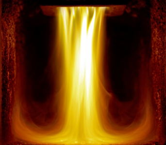 Combustione a gassificazione a fiamma inversa - Caldaie a pellet Solarfocus