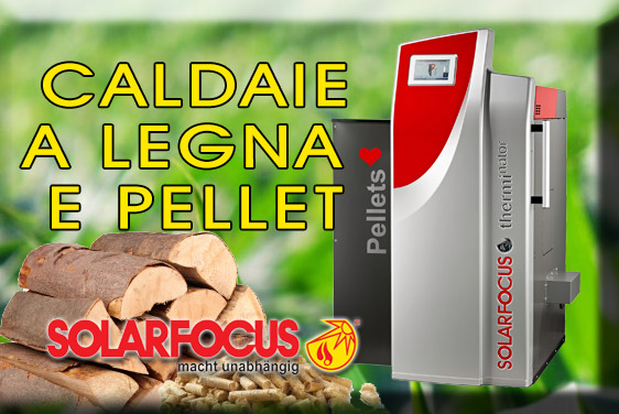 Caldaie legna e pellet solarfocus - Le nuove tecnologie collegamento