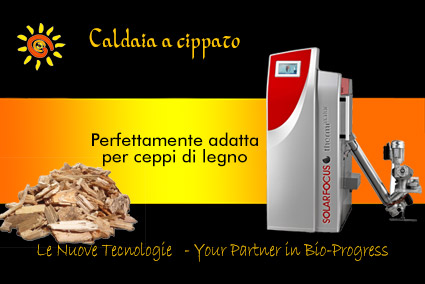Therminator II caldaia a cippato solarfocus - Lenuove tecnologie